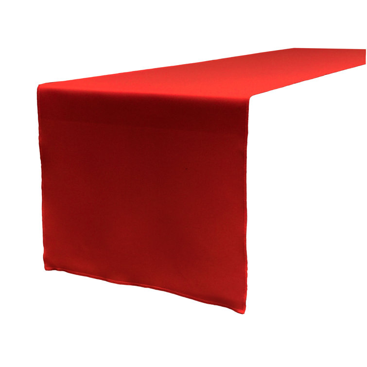 Solid color deals table runners